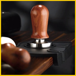 Tamper Nén Cà Phê Lò Xò Trợ Lực Cán Gỗ | Size 51, 53, 58MM