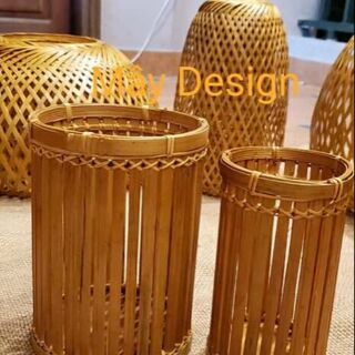 Ống tre đựng đũa hoặc cắm hoa