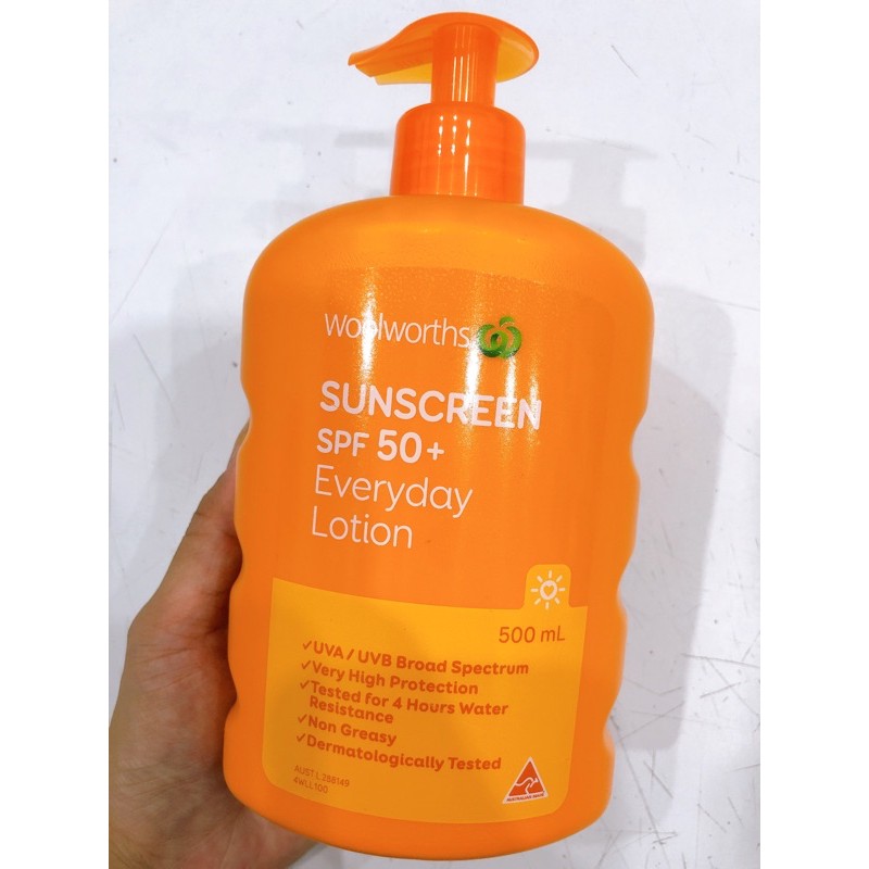 Kem chống nắng Woolworth  Everyday Sunscreen SPF 50+ | BigBuy360 - bigbuy360.vn