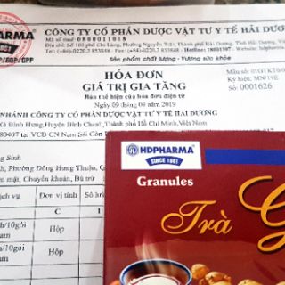 Trà gừng (gói cốm pha)