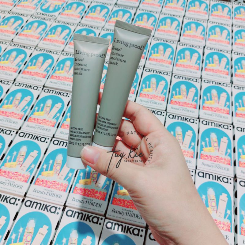 [ Minisize 30ml ] Mặt nạ phục hồi tóc Living Proof No frizz intense moisture Mask