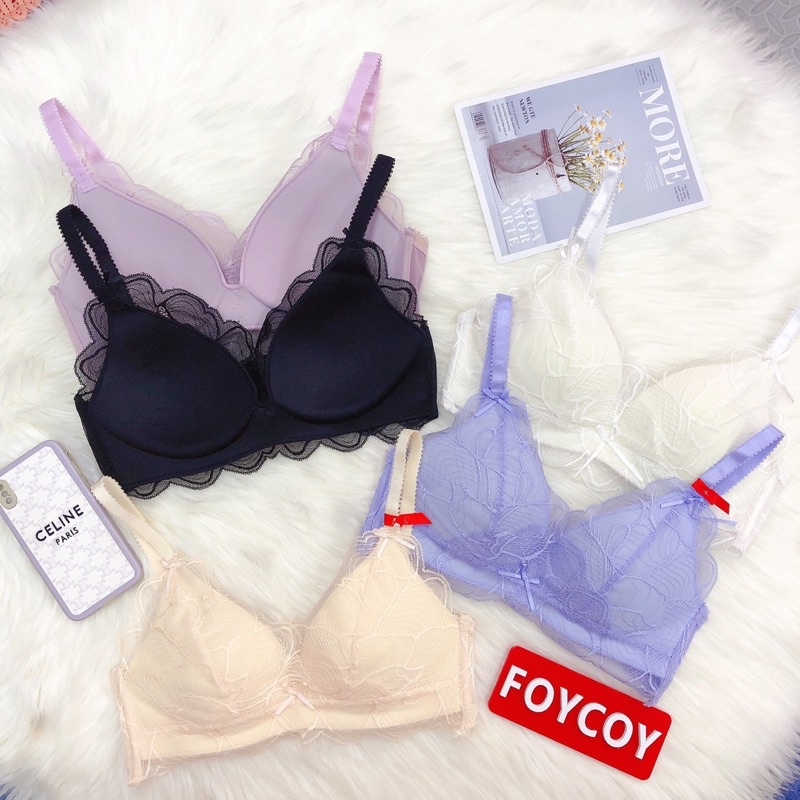 Áo ngực nữ 💥 SIÊU HOT 💥 Áo lót su phối ren mút mỏng thiết kế mới thể hiện sự gợi cảm, quyến rũ | BigBuy360 - bigbuy360.vn