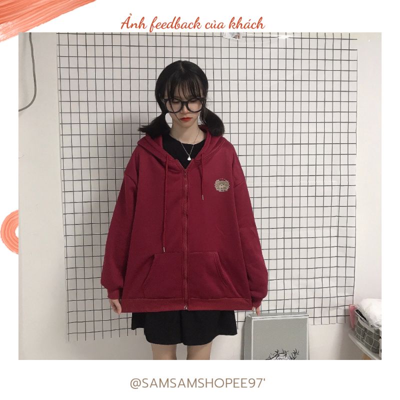 Áo khoác nỉ kéo khoá đáng yêu (Kèm Ảnh Thật) | BigBuy360 - bigbuy360.vn