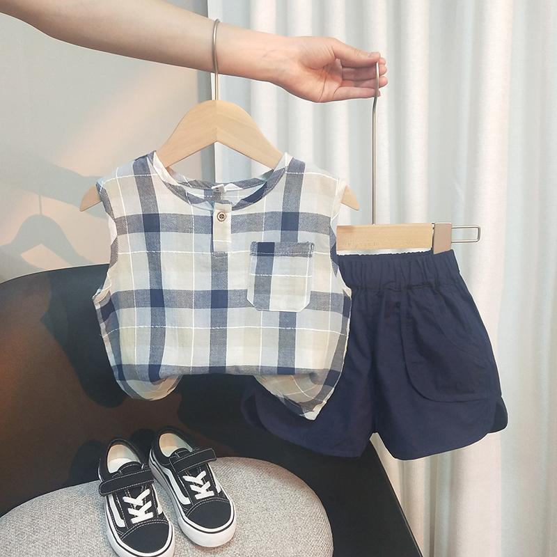 Set Quần Áo Mùa Hè Thời Trang Dành Cho Bé Trai