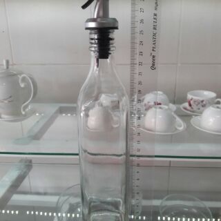 CHAI THỦY TINH 500ML CHIẾT RÓT DẦU