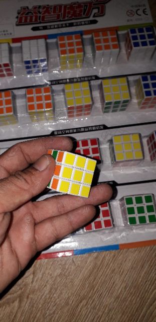 Set 5 cái Rubik mini 3x3 bằng nhựa