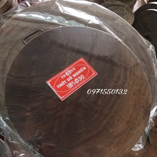 Thớt gỗ nghiến cao cấp phi 30 dầy 35mm