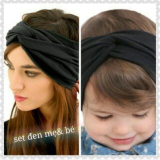 Băng đô turban mẹ và bé