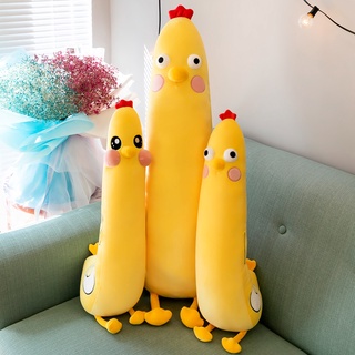 🐵🐵 Gối Ôm Nhồi Bông Hình Chú Gà Sáng Tạo Dễ Thương 0712