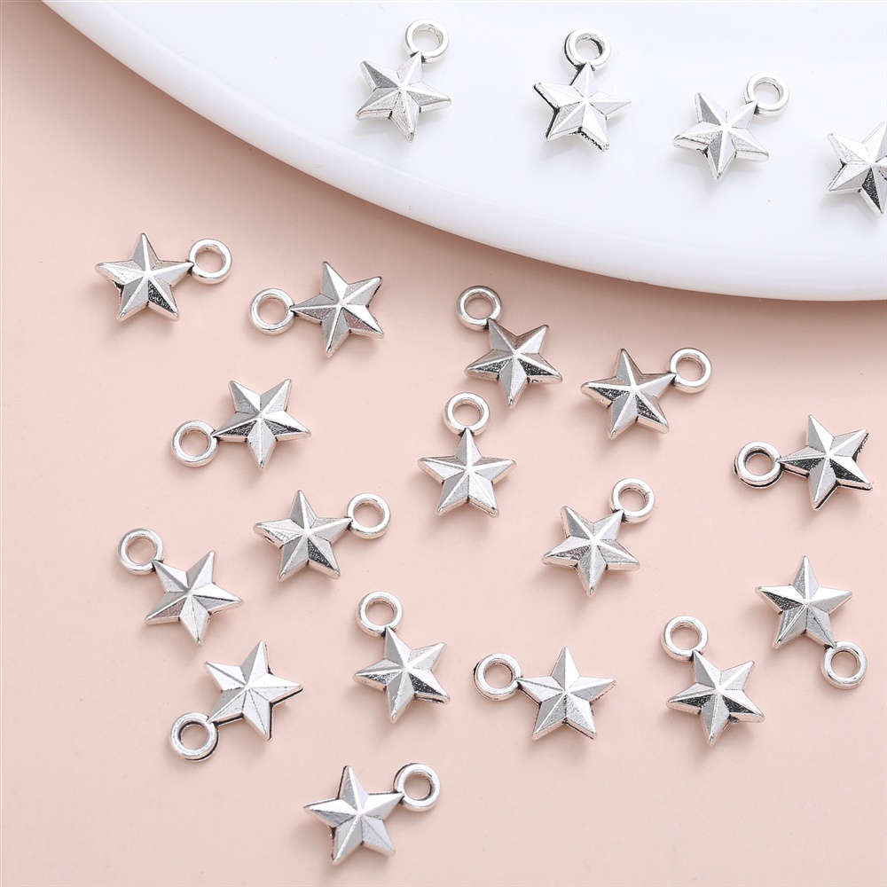 Bộ 50 Mặt Vòng cổ Hình Ngôi Sao Nhỏ Xinh Xắn