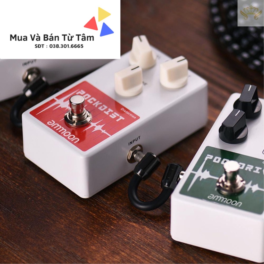 Phơ Đàn Tạo Hiệu Ứng Đàn Guitar Cổ Điển Làm Bằng Kim Loại Vỏ Bypass. Ammoon POCKDIST. Mua Và Bán Từ Tâm