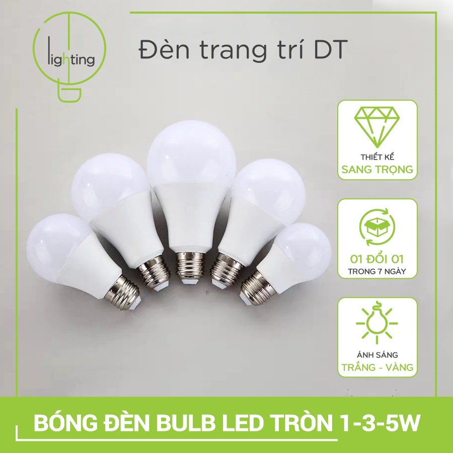 Bóng đèn bulb led 1w - 3w -5w ...