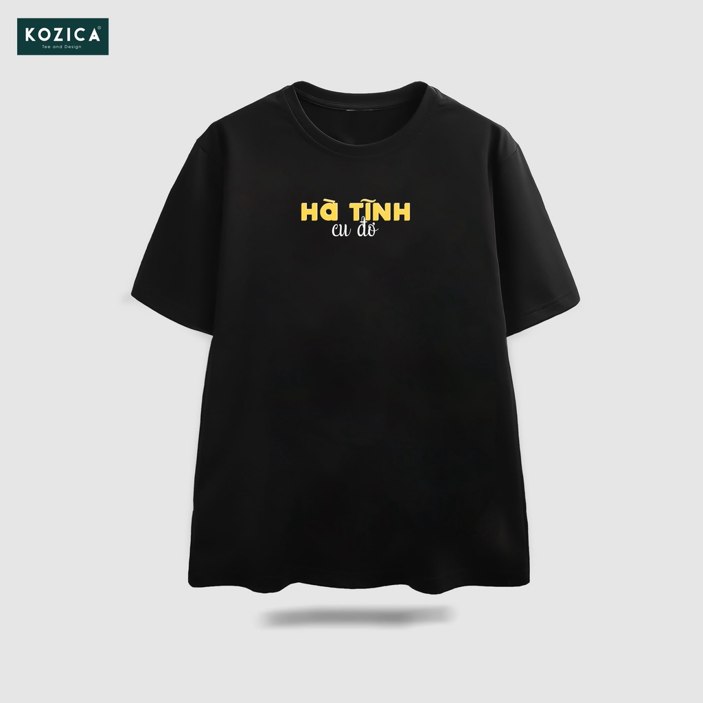 Áo Thun Hà Tĩnh Unisex Basic Tee Đi mô cụng nhớ về Hà Tĩnh