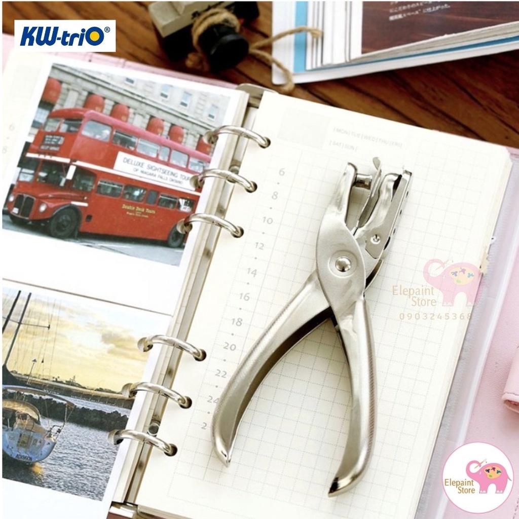 Kìm bấm lỗ Kw Trio 97A0 (lỗ 6mm)