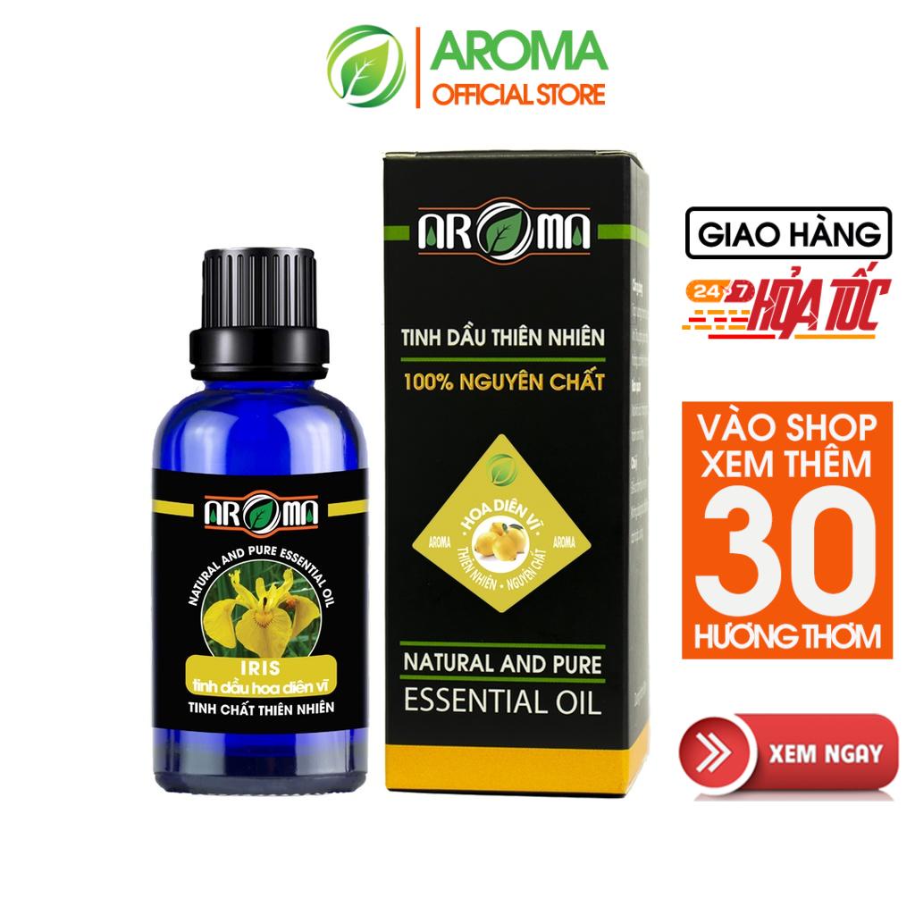 Tinh dầu Hoa diên vĩ AROMA Iris Essential Oil, tinh dầu thơm phòng, thư giãn