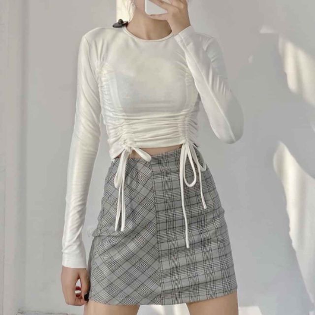 1715k set áo dây rút