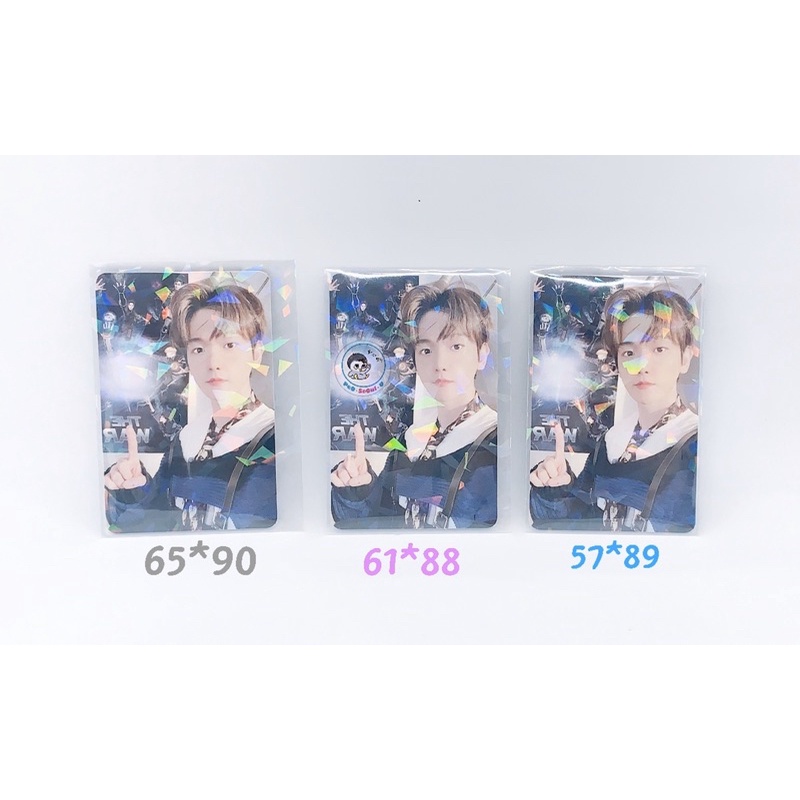 Sleeve hologram laser/ Bọc thẻ hình đổi màu