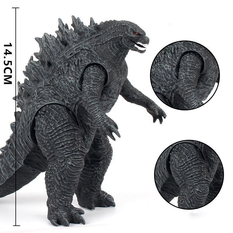 Mô hình Quái vật Godzilla 2019 ( màu xám ) 30x15 cm ( King of the Monsters - MonsterVerse )