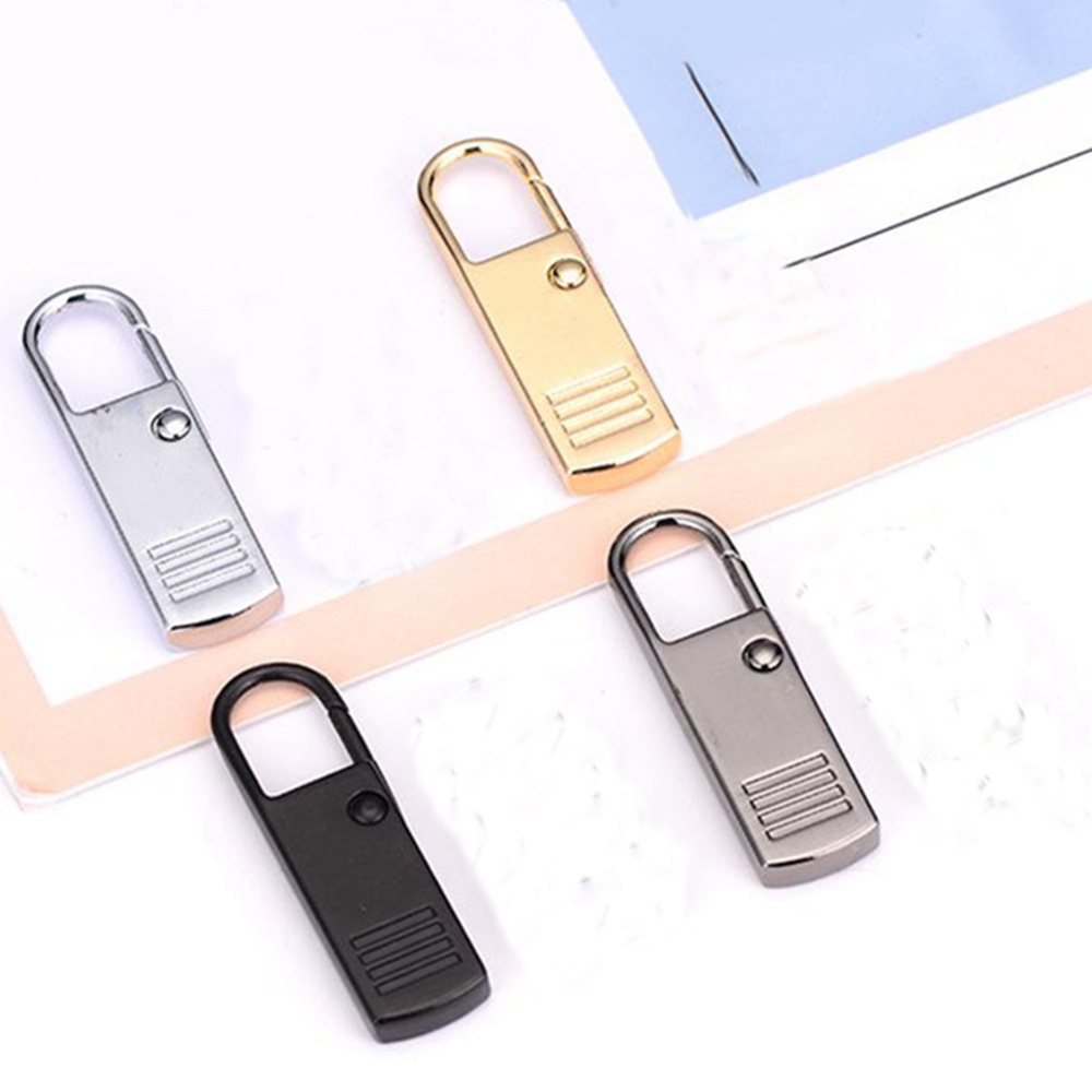 Tay Nắm Kéo Khóa Kéo Kim Loại Thay Thế Có Thể Tháo Rời Tiện Dụng Cho Vali