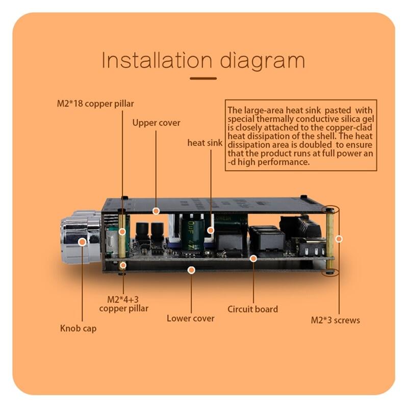 Bảng mạch khuếch đại âm thanh Bluetooth ZIQQUCU TPA3116D2 S100H / S100L 2.1 50WX2 + 100W chuyên dụng
