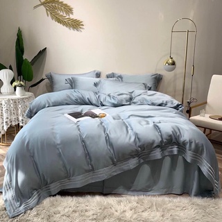 Bộ chăn ga tencel viền 100s sale-tokyo.bedding