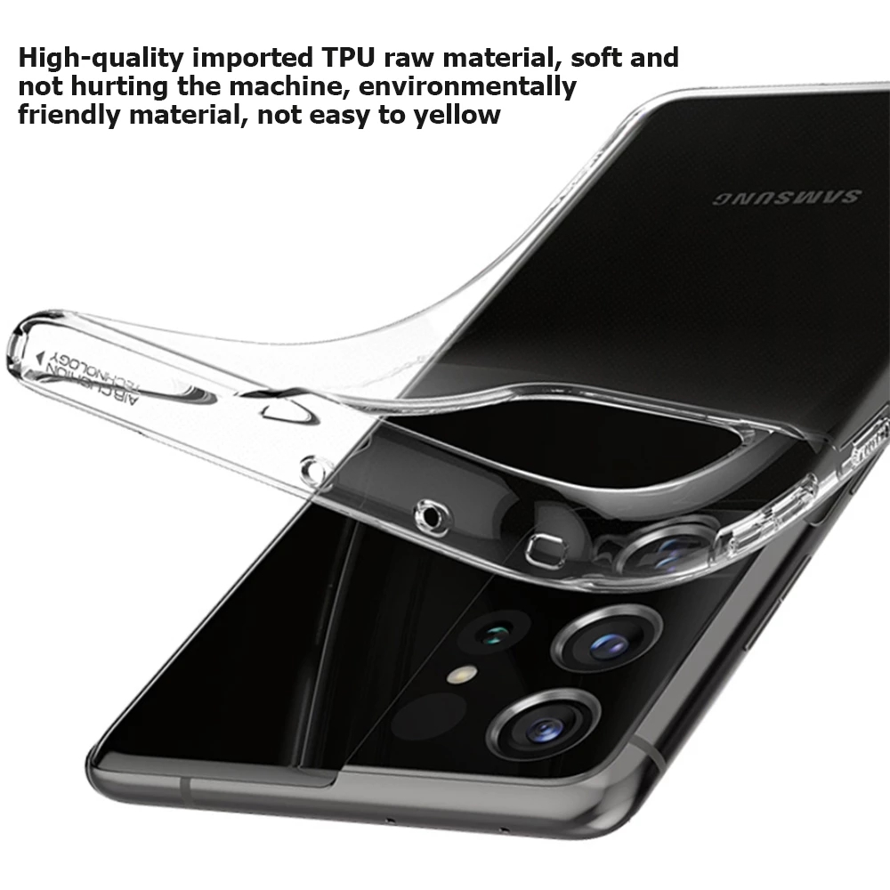 Ốp điện thoại trong suốt chống sốc dành cho Samsung ss Galaxy S23 S22 S21 Ultra Plus Note 20 Ultra S20 FE 5G 4G 2023