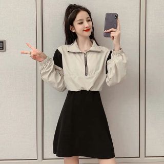 ÁO KHOÁC DÙ NỮ CÓ DÂY RÚT EO