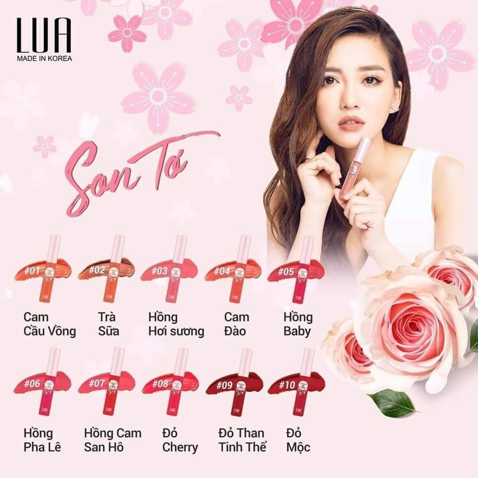 Son Lụa Cá Tính - Lua Vivid & Matte Tone Up Tint