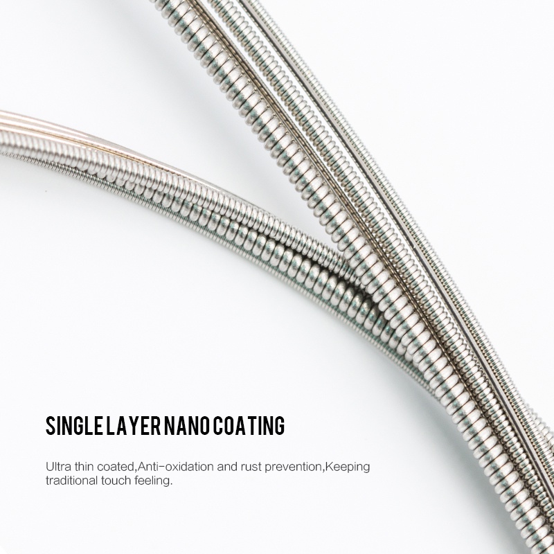 Orphee Bộ Dây Đàn guitar Điện Bằng Thép carbon 6 Dây Chuyên Dụng