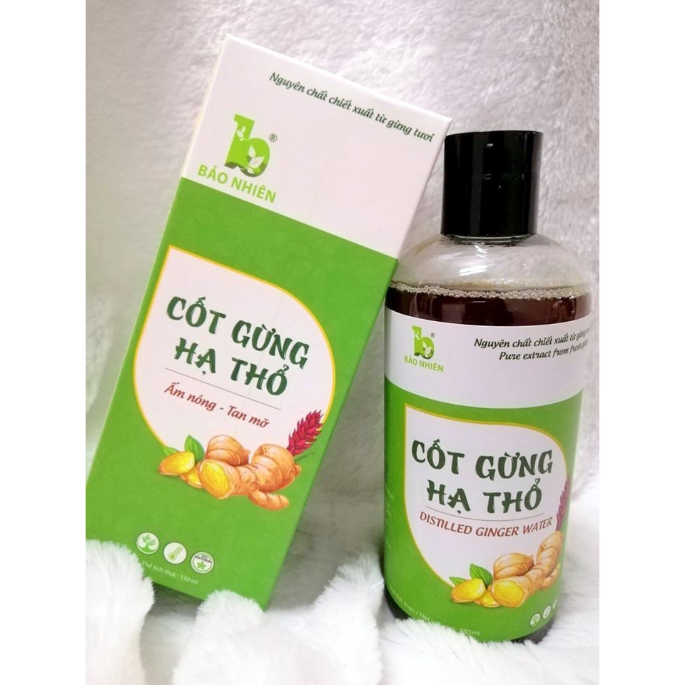 Cốt gừng hạ thổ Bảo Nhiên cho mẹ sau sinh