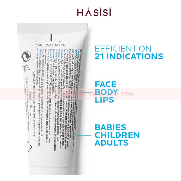 Kem Dưỡng Giúp Làm Dịu, Làm Mượt Phục Hồi Da LAROCHE-POSAY CICAPLAST BAUME B5 40ml