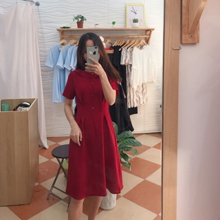 [VIDEO] Olen dress - Phiên bản màu đỏ theo số đo