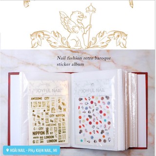 album đựng sticker nail