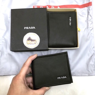 [ĐỘC QUYỀN] Ví ngang PRADA da dê xịn siêu bền