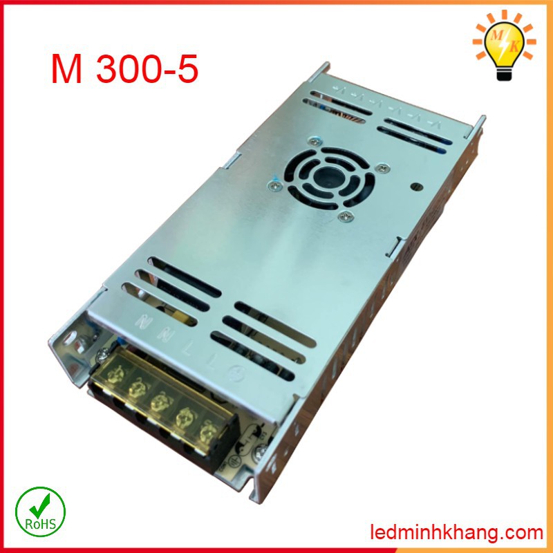 Nguồn 5V60A siêu mỏng chuyên lắp màn hình
