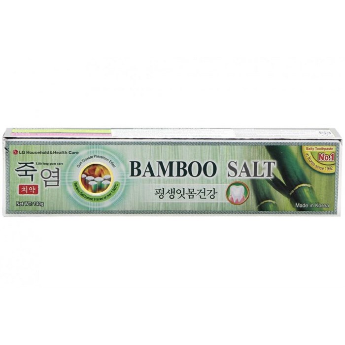 Kem đánh răng Bamboo Salt muối tre nhập khẩu từ Hàn Quốc ống 140g