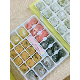 [FREESHIP TỪ 200K] Bánh mochi tươi Nhật Bản (vị trà xanh + thập cẩm)