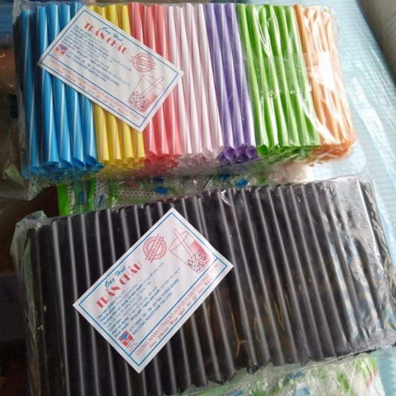 Bịch 500g ống hút phi 12 (hút chân châu)