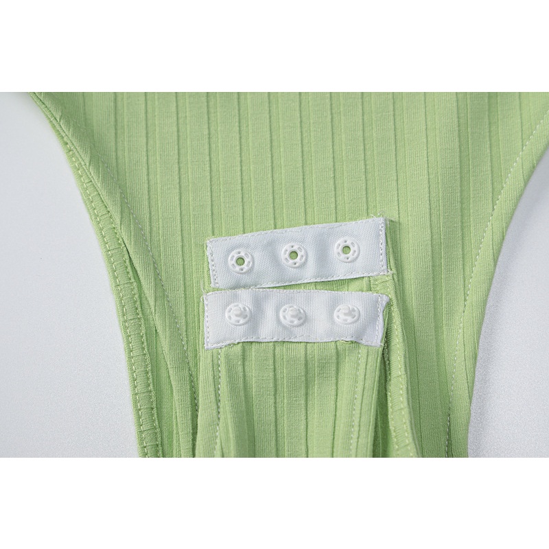 Bộ Bodysuit Hở Lưng Kèm Găng Tay