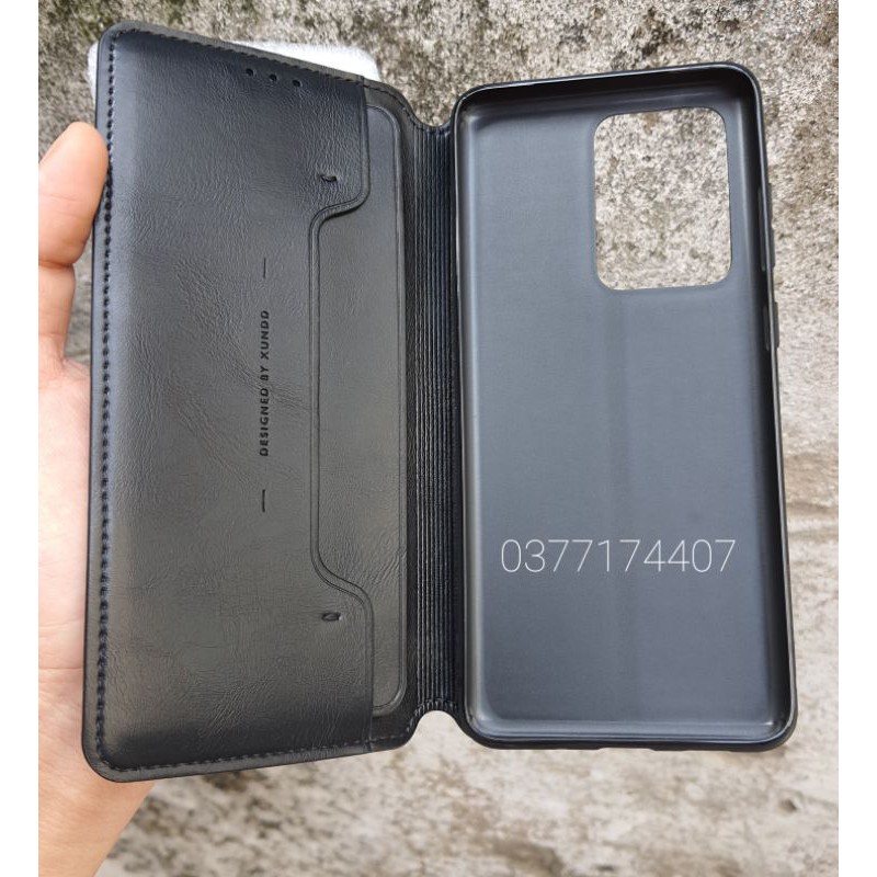 Bao da Xundd dạng ví cho Samsung S20, S20 Ultra, S20 Plus da mềm chính hãng