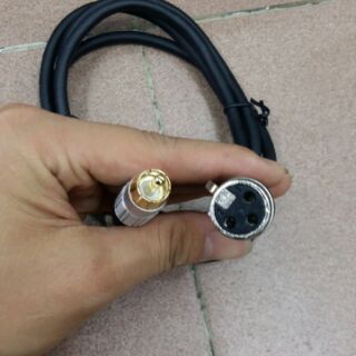 Combo 2 sợi dây mic cái ra av