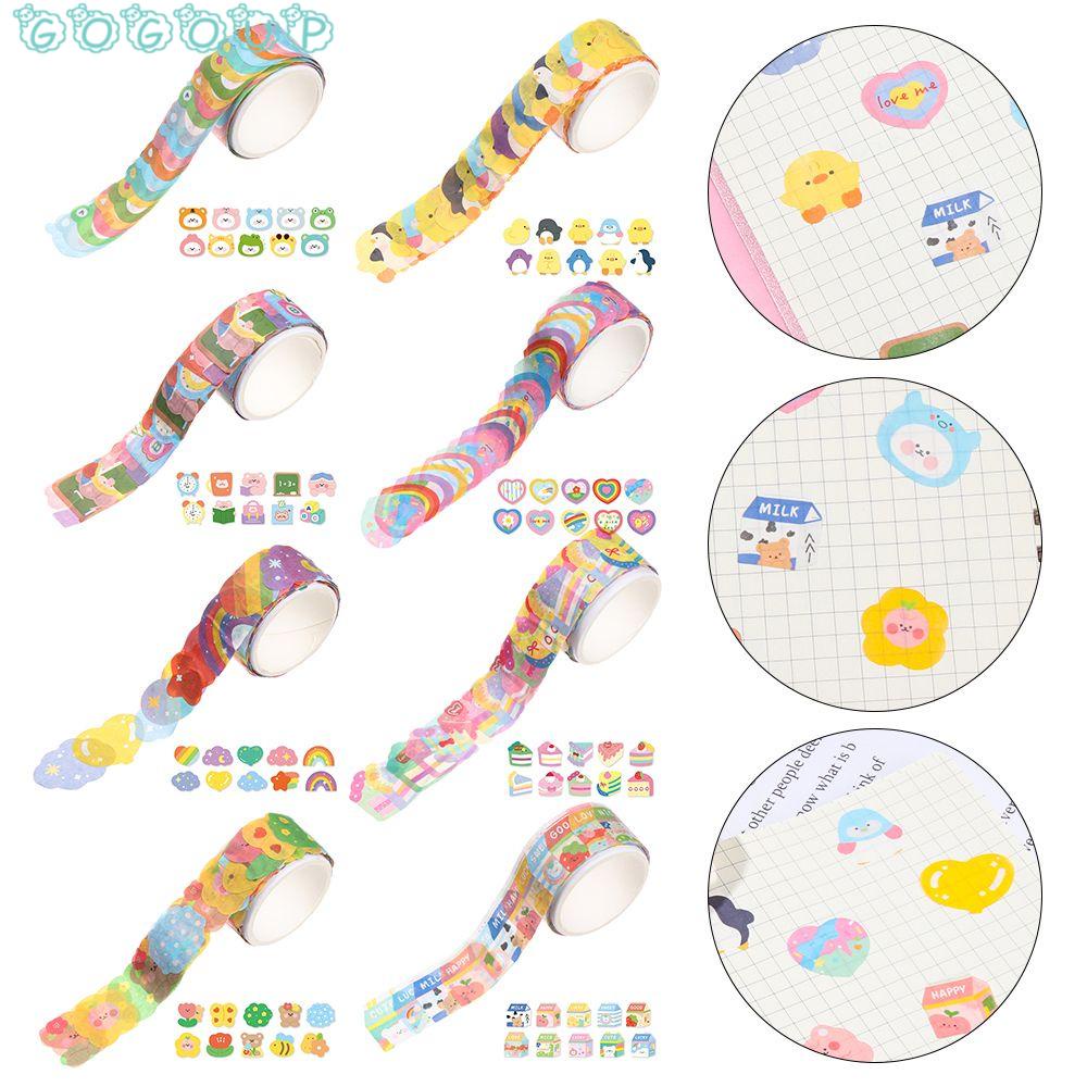 Cuộn Băng Keo Giấy In Họa Tiết Dễ Thương Dùng Trang Trí Sổ Tay/ Đồ Thủ Công DIY