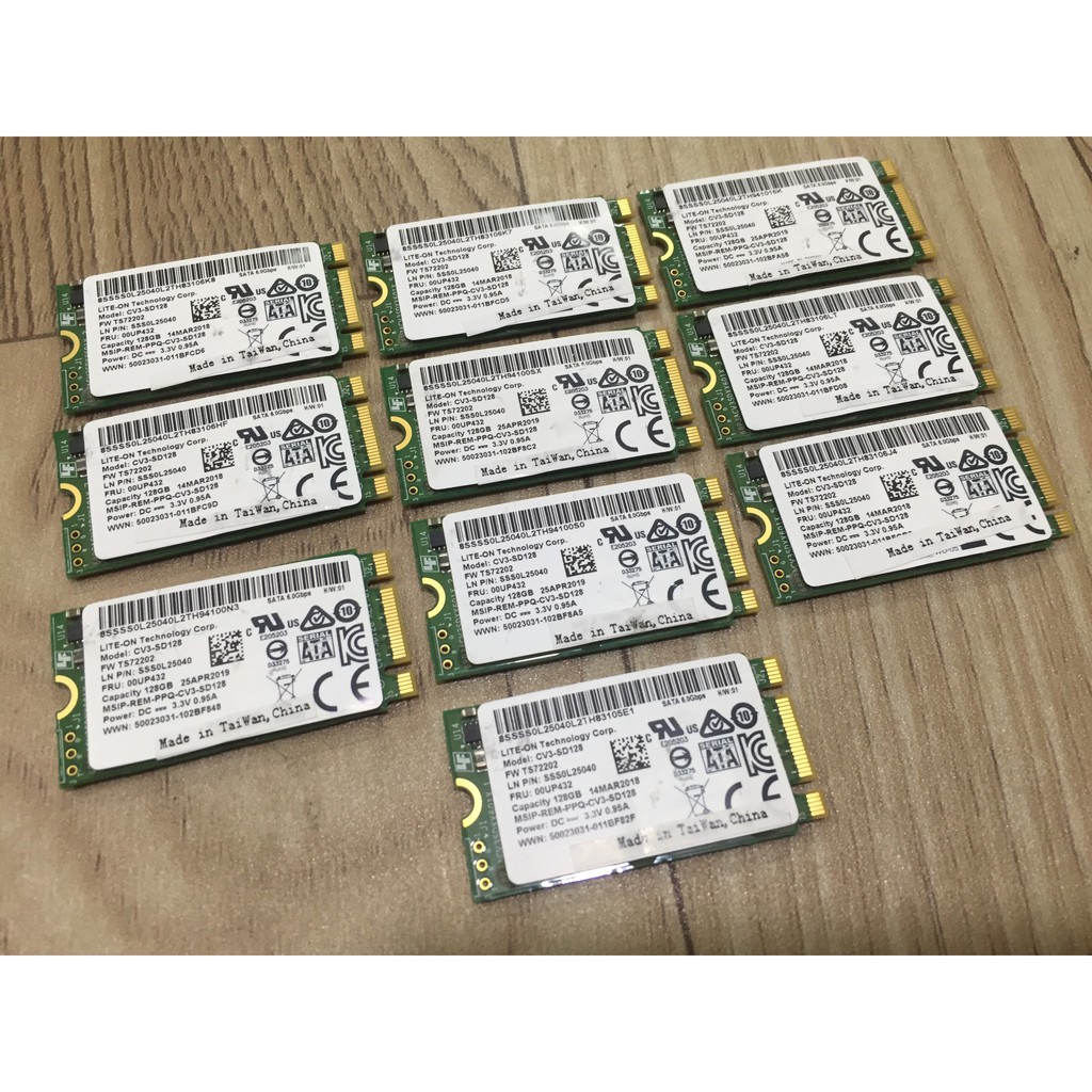 SSD đặc Trị cho ibm HP M2 2242 128GB Liteon 0h sử dụng