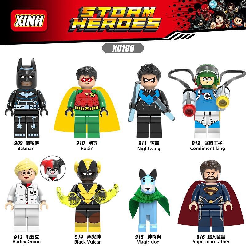 Lego Xếp Hình Nhân Trong Phim Batman