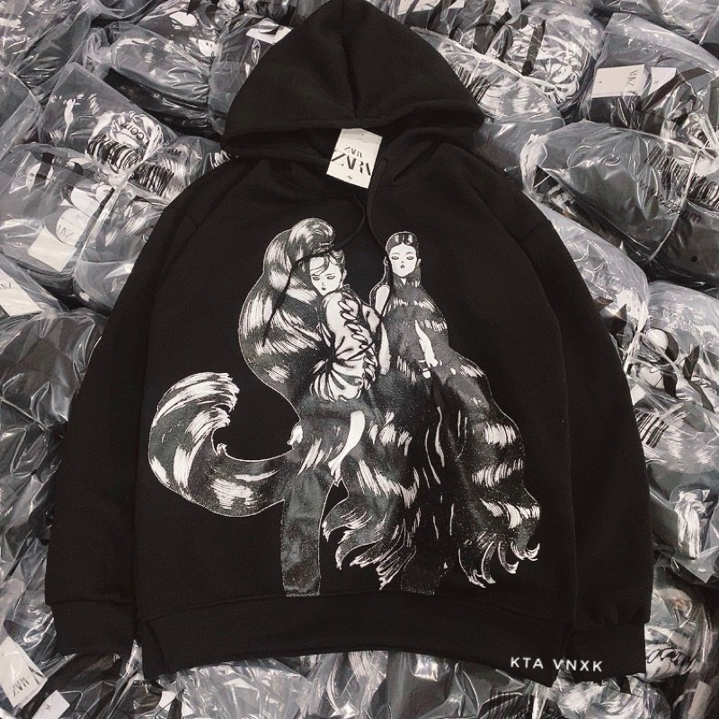 [FREESHIP - HÀNG LOẠI 1] ÁO NỈ MŨ ĐEN PHOM OVER | BigBuy360 - bigbuy360.vn