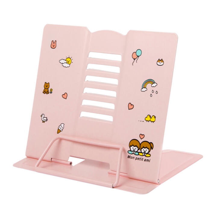 Giá Đỡ Sách ARTBOX Hàn Quốc Chất Liệu Sắt Màu Hồng Dễ Thương