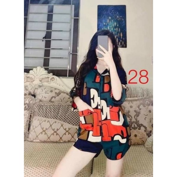 Đồ bộ lụa thái