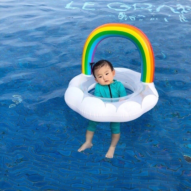 [ HÈ 2021 ] Phao Bơi cầu vồng cho trẻ em