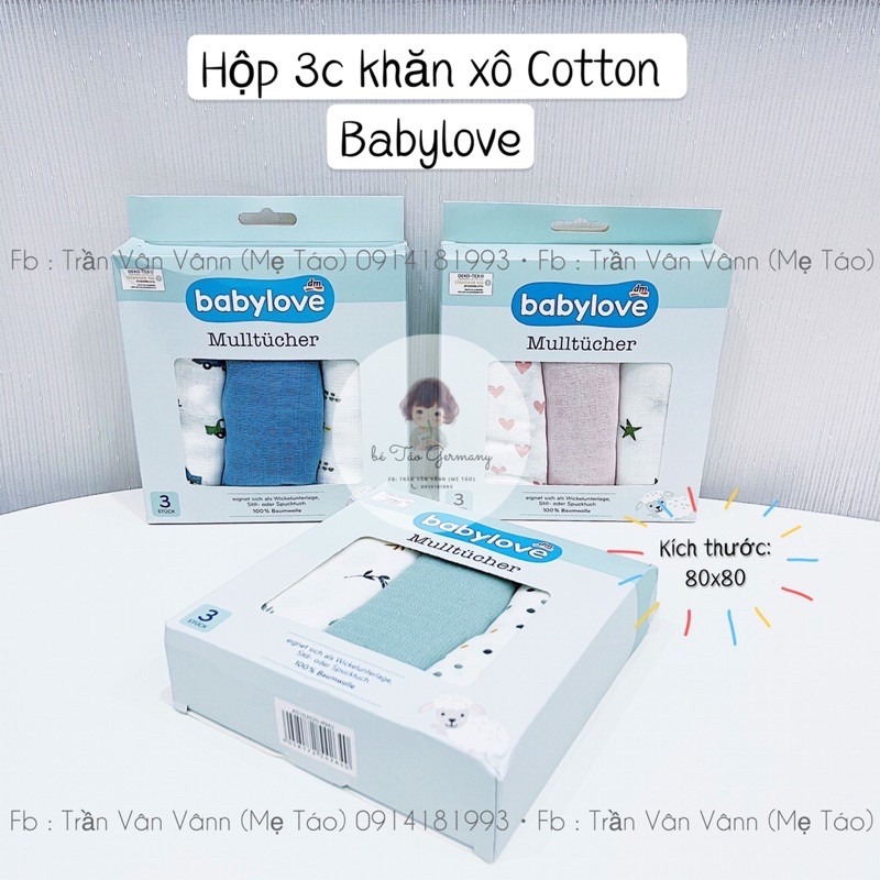 Khăn xô Cotton Babylove - Đức
