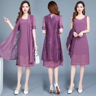 Đầm kèm áo khoác cao cấp